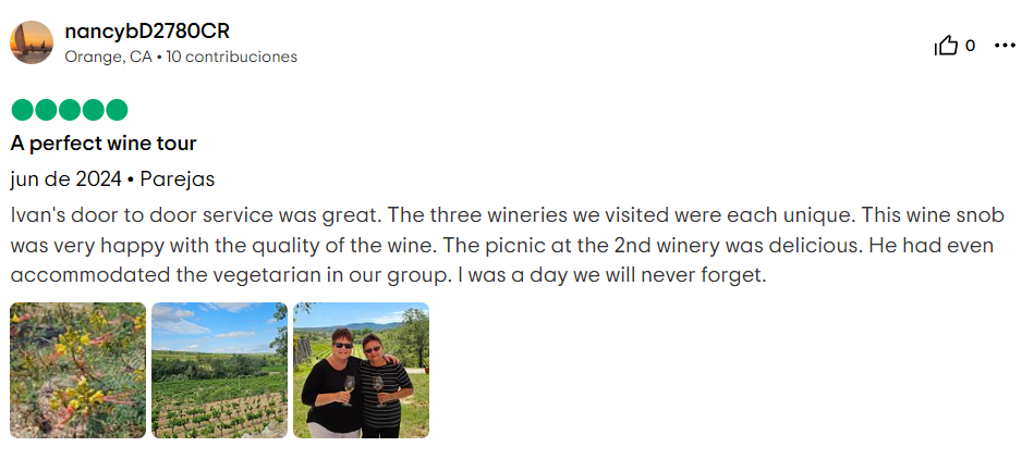 penedes wine tour review
